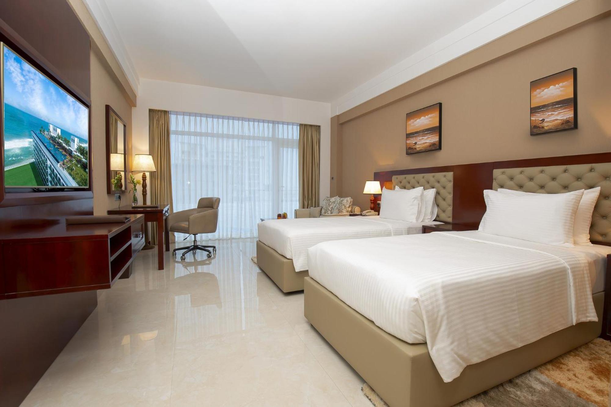 Chambre Lits Jumeaux Supérieure avec Visite de la Ville Gratuite et Accès au Salon de Plage